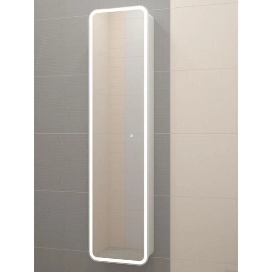 Зеркало пенал Континент Lorenzo LED 400х1600 с подсветкой MBK009