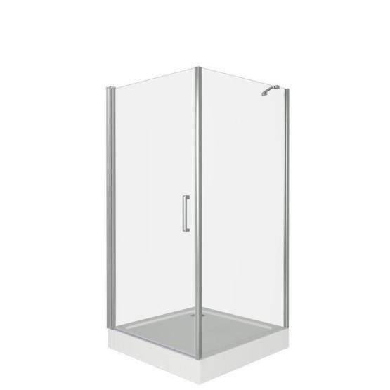 Душевой уголок GOOD DOOR FANTASY CR-80-С-CH 80x80 прозрачное