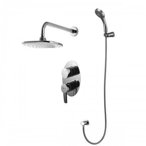 Душевая система Evitta LM0560C для душа с регулируемой высотой штанги , хром