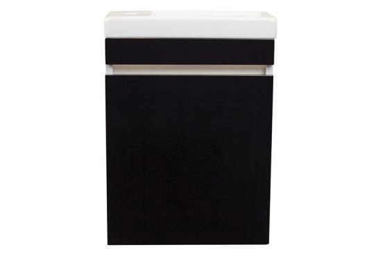 Тумба подвесная Style Line El Fante Compact, Como 40, Люкс черный