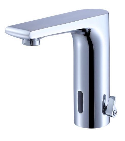 Электронный смеситель beWash Photocell BWAM0BS8039 для раковины хром, 220В/6В