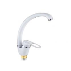 Смеситель Potato Р5925-7 для кухни, белый