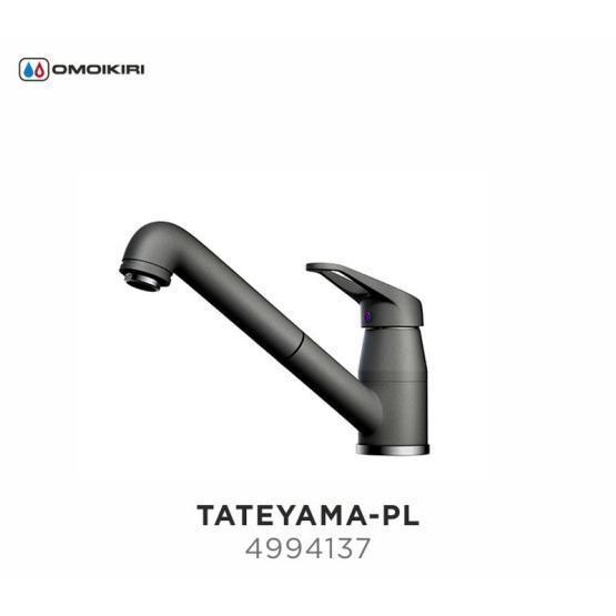 Смеситель Omoikiri Tateyama-S-PL 4994137 платина