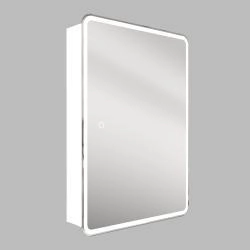 Зеркало Style Line-шкаф Каре 40*80 универсальное с подсветкой, сенсор с диммером на зеркале