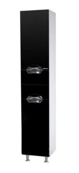 Пенал-35 Bellezza Альфа с 2 ящ. без б/к черный Н