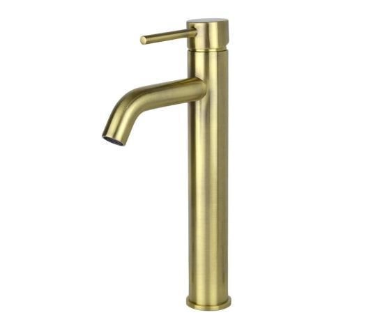 Смеситель на раковину Bronze de Luxe Scandi (1452BR) высокий бронза