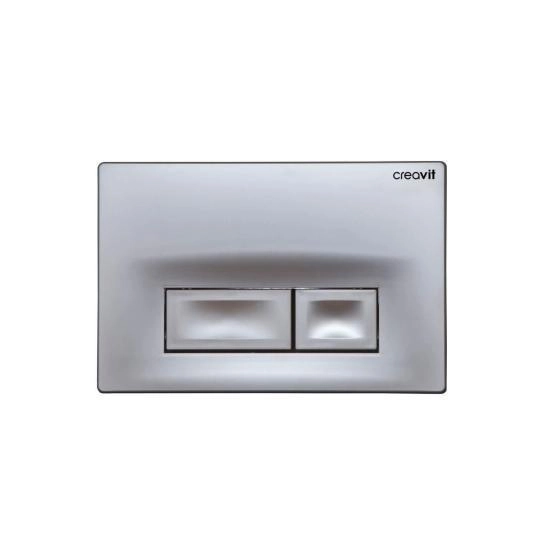 Кнопка для инсталляции CREAVIT ORE матовая хром GP3003.00