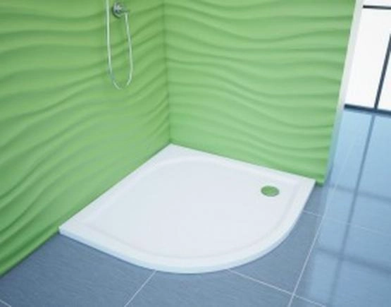 Поддон Эстет Омега 90x90 радиусный R55