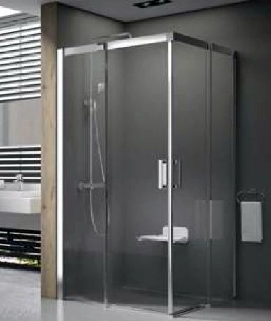 Душевой уголок Ravak MSRV4-100/100 белая+транспарент