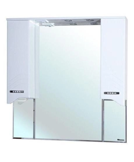 Зеркало-шкаф Bellezza Дрея 105 с подсветкой белый