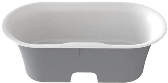 Ванна GOOD DOOR Венеция 170х80 литьевой мрамор серый