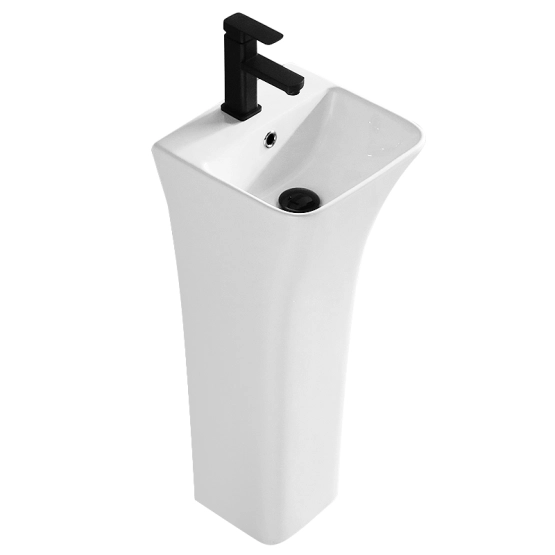Раковина CeramaLux G-515 34x34х84 см напольная