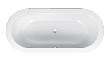 Bette Starlet Oval ванна 1650х750х420 мм, овальная, Glasur Plus, в комплекте звукопоглощающие пластины, сталь, цвет белый