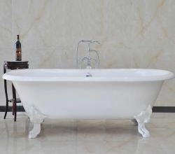 Ванна Magliezza Patricia-WH-183 183х80 см чугунная ножки белые
