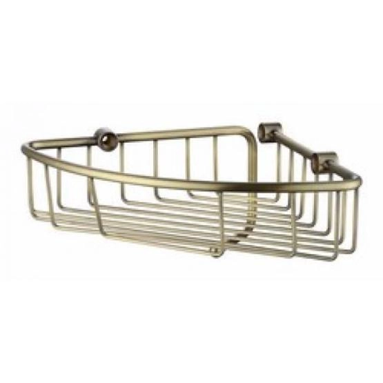 Полка для ванной угловая KAISER 214*214*60 (103) Bronze/латунь (KH-5011) бронза