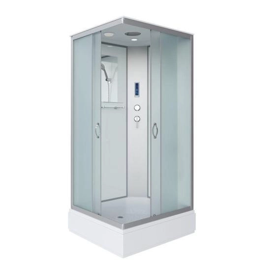 Душевая кабина Niagara NG-33084-14QP 1000х800х2150 средний поддон  26см стекло матовое