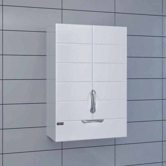 Шкаф подвесной СаНта Родос 60x90 см, 406003, над стиральной машиной