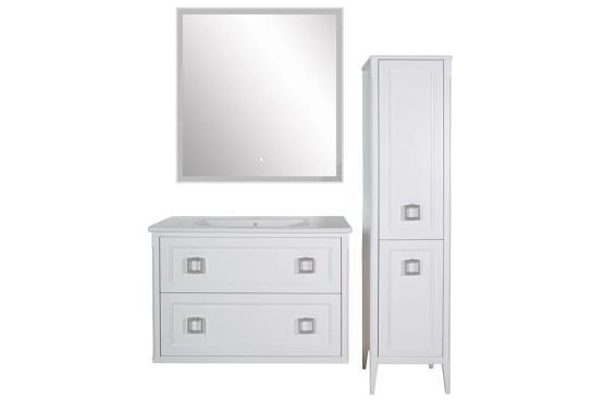 Тумба под раковину ASB-Woodline Рома 100 П подвесная