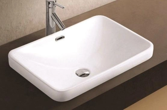 Раковина Ceramalux Серия N 78441 58x39 встраиваемая