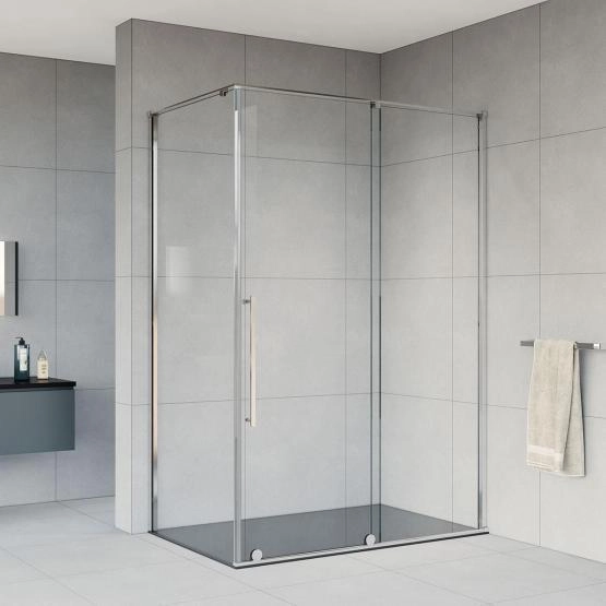 Душевой уголок Vincea Arno VSR-1A1013CL, 1300*1000, хром, стекло прозрачное