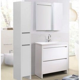 Шкаф Belux Мадрид П 30-01К (с корзиной для белья) ЛЕВЫЙ