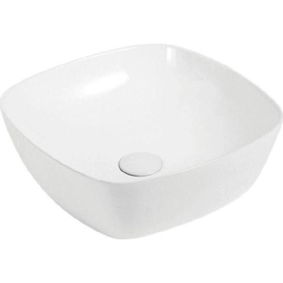 Умывальник чаша накладная квадратная Element 400x400x140мм