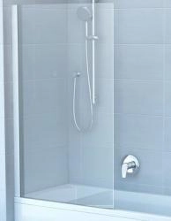 Шторка для ванны Ravak CVS1-80 L белый+стекло Transparent