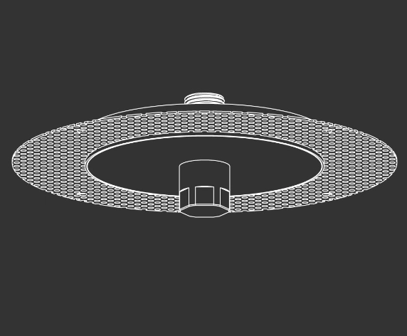 CeaDesign INC скрытая часть для верхнего душа