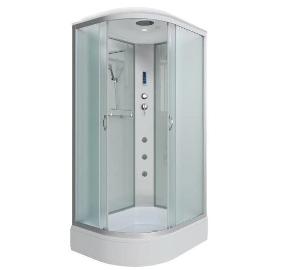 Душевая кабина Niagara NG-33094-14RF 1000х900х2150 средний поддон  26см стекло матовое