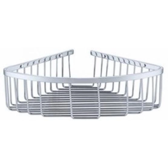 Полка для ванной угловая KAISER 202*202*80 Chrome/нерж (KH-5020) хром