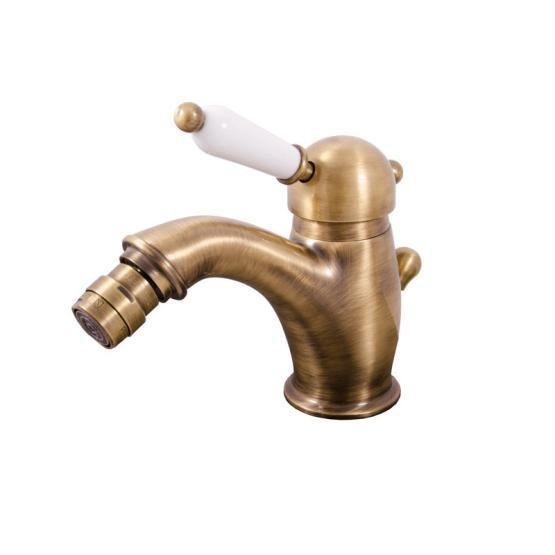 Смеcитель Rav Slezak LABE L545.5SM для биде, цвет Бронза с донным клапаном