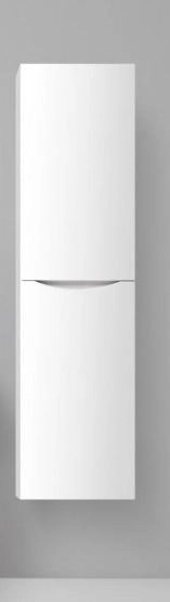 Шкаф Belbagno MARINO Bianco Lucido подвесной левосторонний FLY-MARINO-1500-2A-SC-BL-P-L