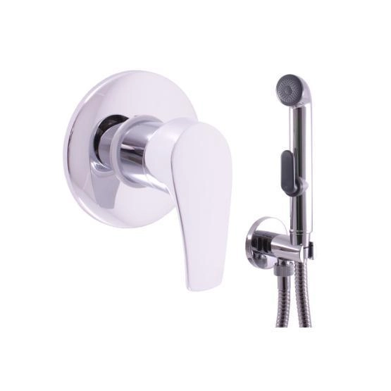 Смеситель Rav Slezak KONGO K042 для биде со стены с гигиеническим душем