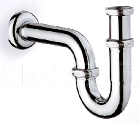 THG Tous Styles сифон регулируемый "P"-образный - высота : от 140 мм до 195 мм, цвет Luxbrass