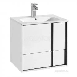 Тумба под раковину Aquaton Ривьера 1A238801RVX20 60 белый матовый