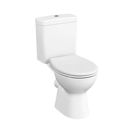 Унитаз VitrA S10 Open-Back 9822B003-7204 безободковой напольный с сиденьем микролифт