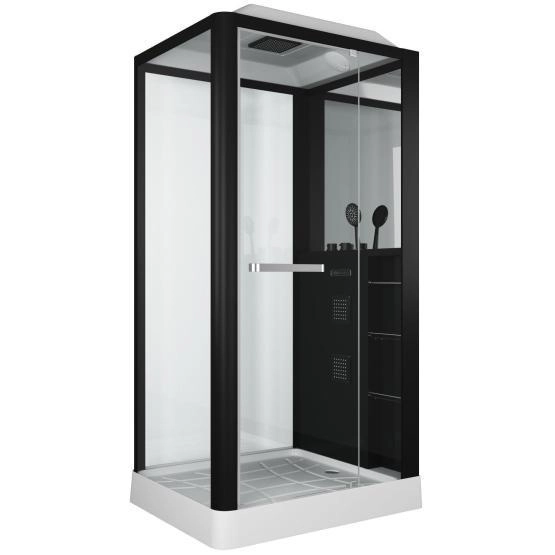 Душевая кабина GROSSMAN  GR223 (90x110x225) гидромассажная с радио