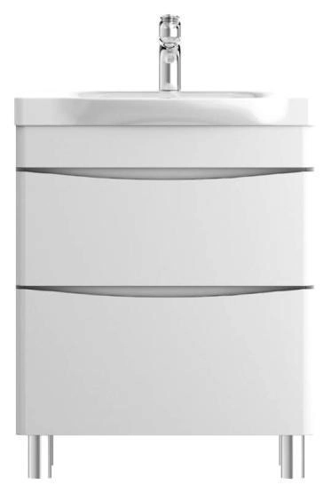 Тумба под раковину Am.Pm Like M80FSX0652WG 65 см напольная,цвет белый глянец