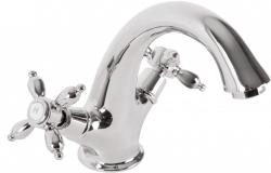 Смеситель CEZARES NOSTALGIA-LS1-01 для раковины,хром с донным клапаном