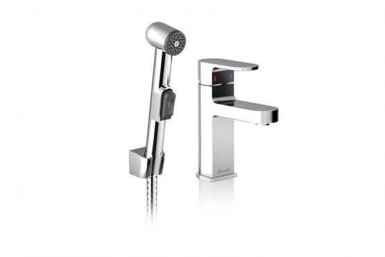 Смеситель для умывальника Ravak Chrome CR 112.00 с гигиеническим душем X070092 Смеситель для умывальника Ravak Chrome CR 112.00 с гигиеническим душем X070092