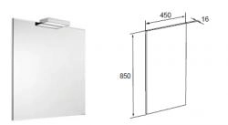 Зеркало со светильником Roca Gap 450 ZRU9000090