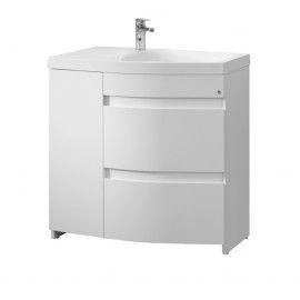 Тумба Belux Япония Н 80-02 напольная под умывальник Япония 800 Правая