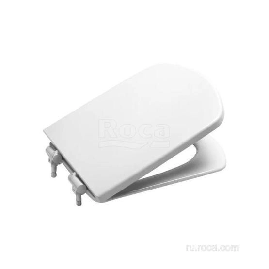 Крышка для унитаза Roca Dama Senso Soft Close ZRU9000041 петли хром