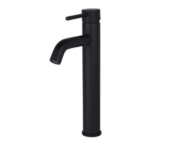 Смеситель на раковину Bronze de Luxe Scandi (1452B) высокий черный
