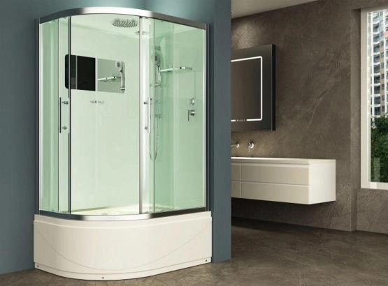 Душевая кабина Esbano 120x90 матовое стекло  ESKB129CRBR