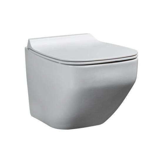 Унитаз BeWash Alster подвесной с сиденьем микролифт белый глянец 86303201