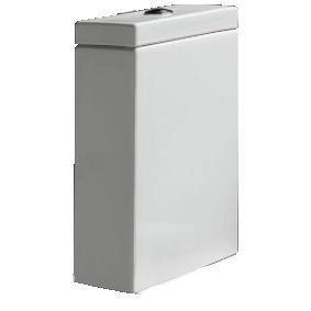 Бачок AXA WHITE JAM 3305101 для напольного унитаза, 28,5х13,5х45см, цвет белый