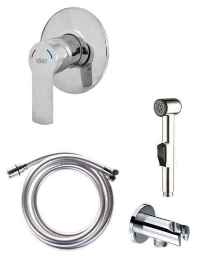 Набор с гигиеническим душем ESKO SHS 4 in1 хром