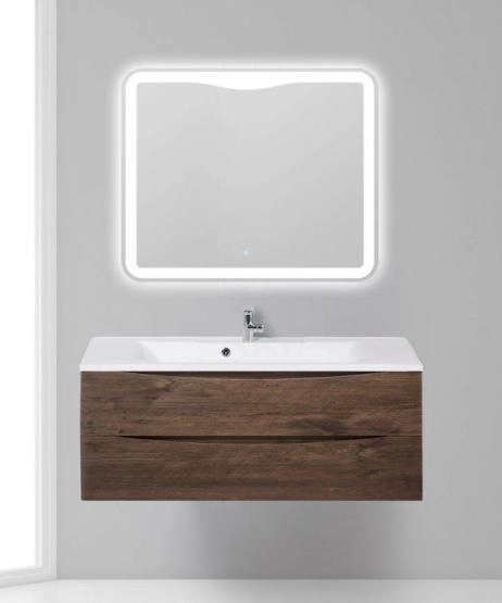 Тумба под раковину Belbagno MARINO Rovere Moro подвесная 1200x450x500 MARINO-1200-2C-SO-RW-P