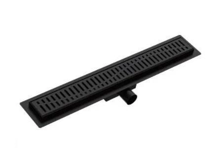 Душевой трап Gappo G87007-36 нержавейка чёрный 70 см